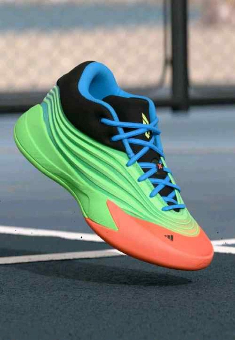 Adidas dame x basketball green