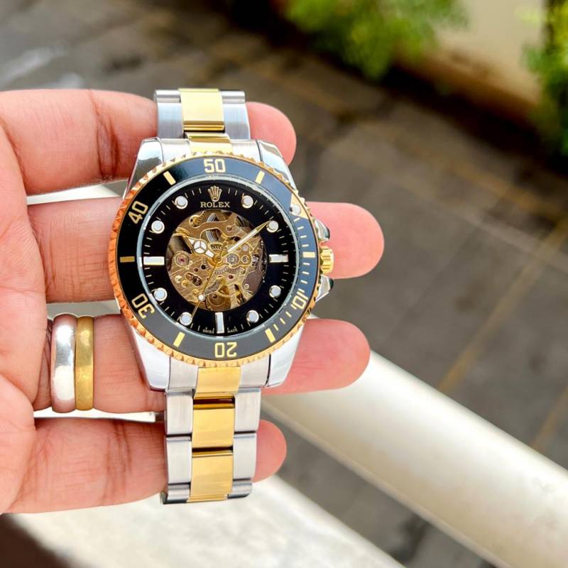 Rolex oyster perpetual skeleton - J539