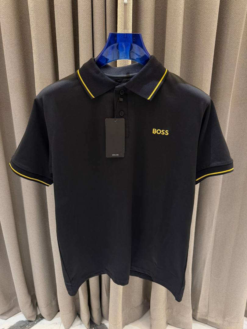 Boss Polo T-shirt Black