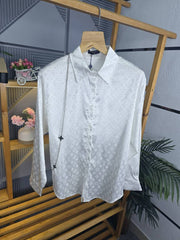 Lv Shirts White S58-W