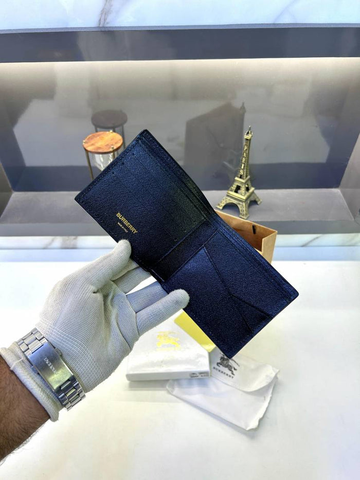 Burberry Black Premium Quality Wallet Fa 622 style idea