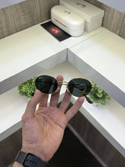 Rey ban Oval RB3547 gold black