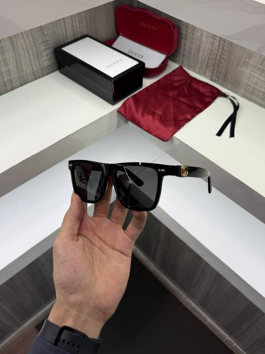Gucci 1390 Premium sunglass (Glossy Black)