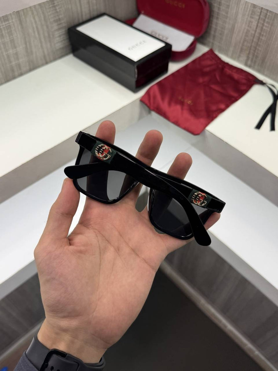 Gucci 1390 Premium sunglass (Glossy Black)