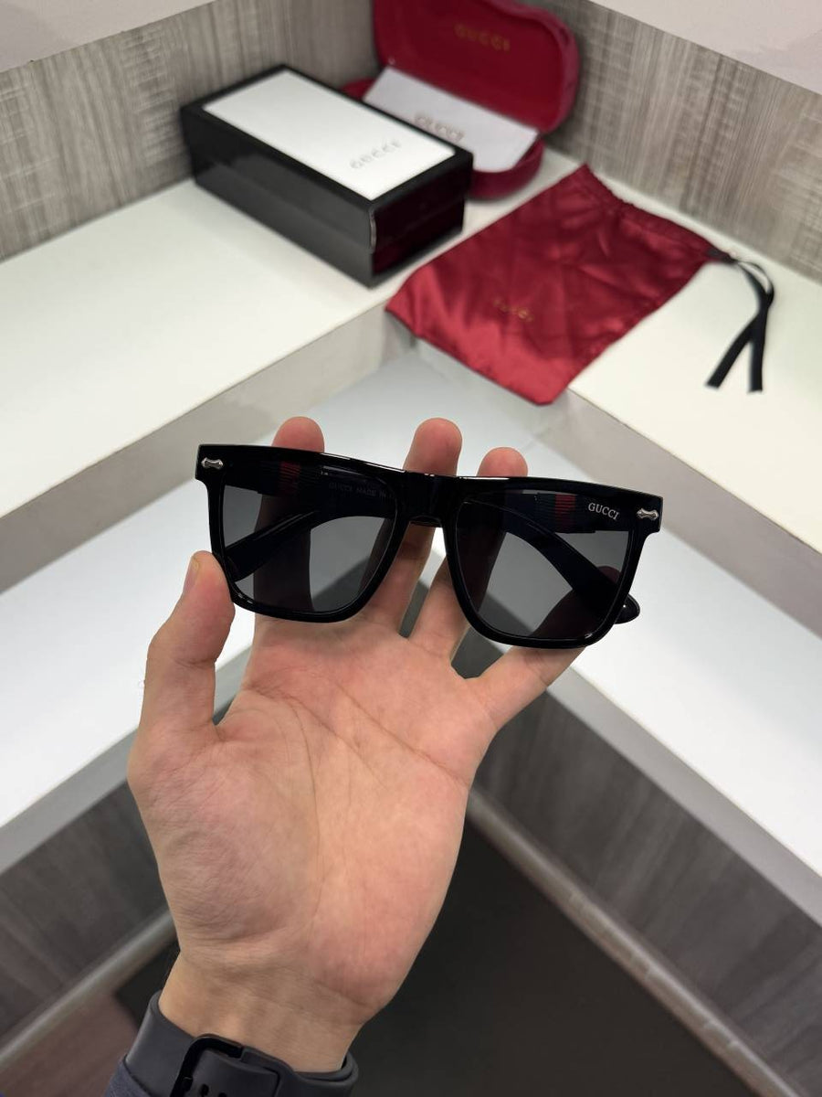 Gucci 1390 Premium sunglass (Glossy Black)
