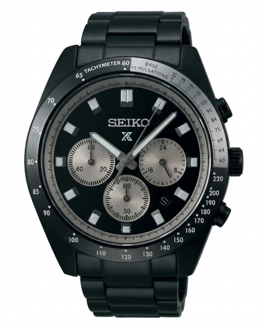 Seiko Prospex Speedtime Chronograph Full Black