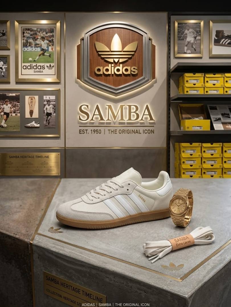 Addida s Samba Aluminium Gum woman