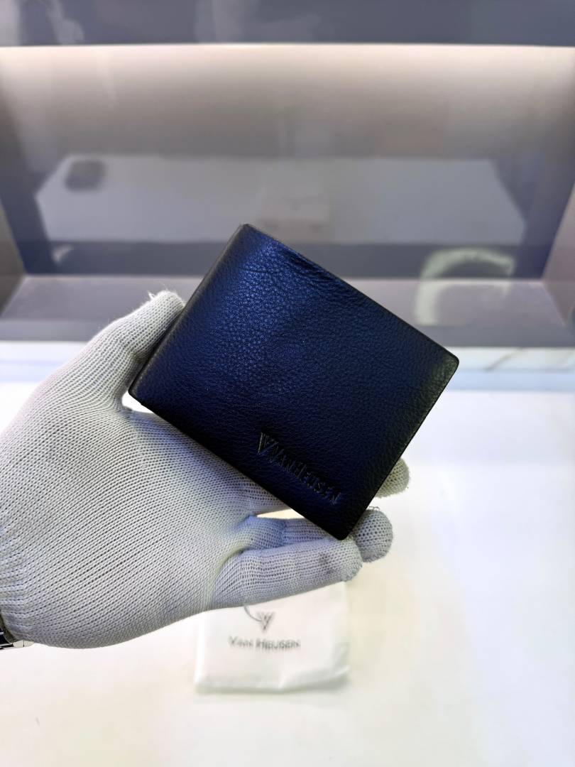 Van_Heusen Black Premium Quality Wallet Fa 1136