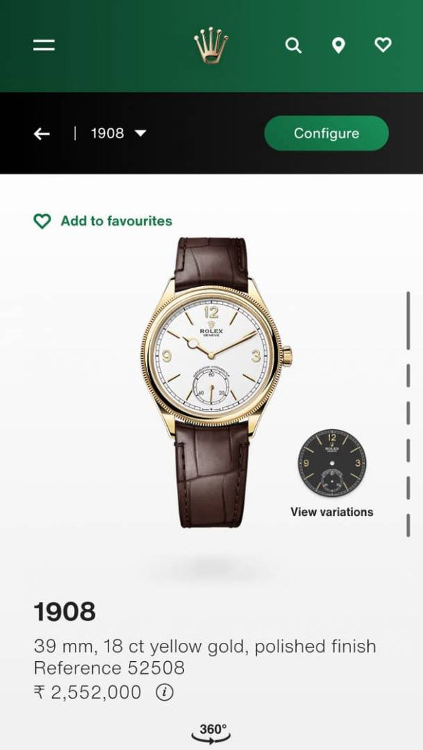 Rolex Perpetual 1908