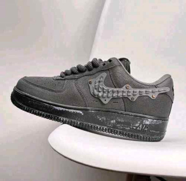 Nike AirForce 1 Low Medium Ash Black 439