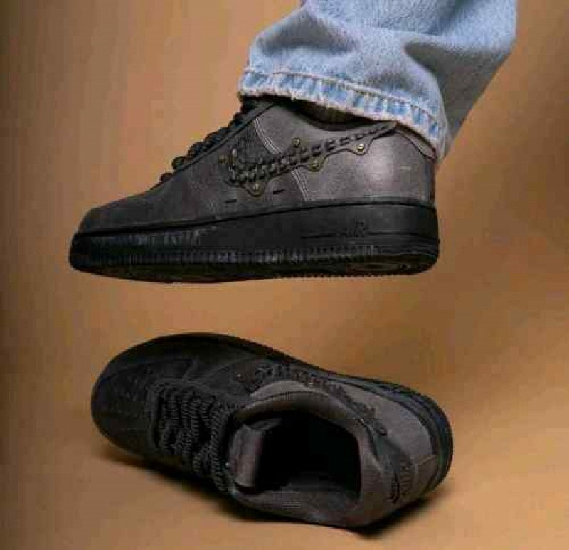 Nike AirForce 1 Low Medium Ash Black 439