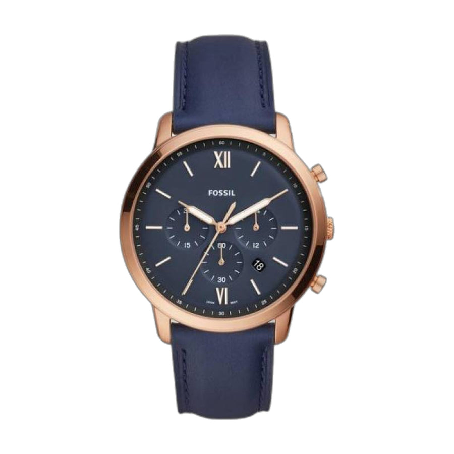 Fossil Neutro Chronograph Blue Copper Blue