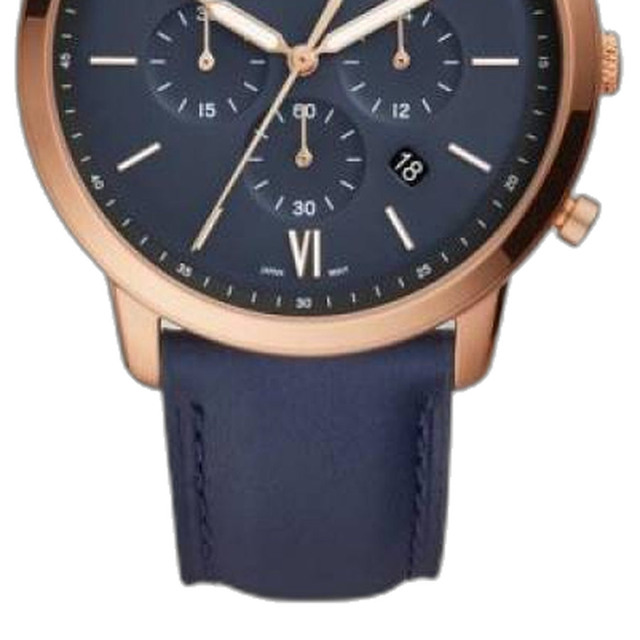 Fossil Neutro Chronograph Blue Copper Blue