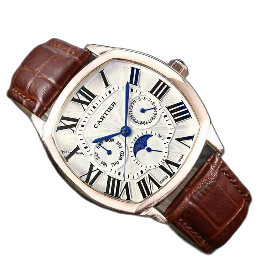 Cartier Diaster Square Brown Copper White