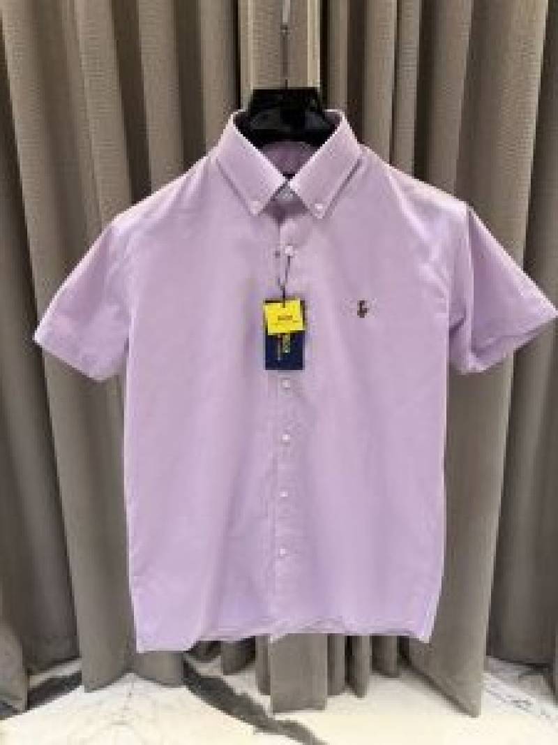 Ralph lauren Premium Half Cotton Purple Shirt