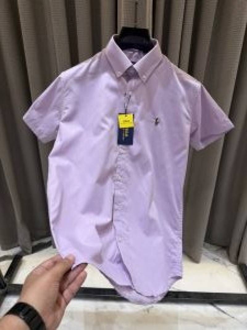 Ralph lauren Premium Half Cotton Purple Shirt