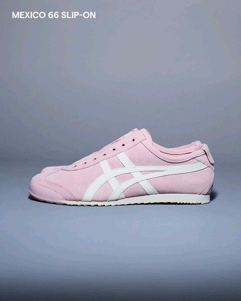 Onitsuka Tigerr Mexico 66 Slip On Pink White 1252