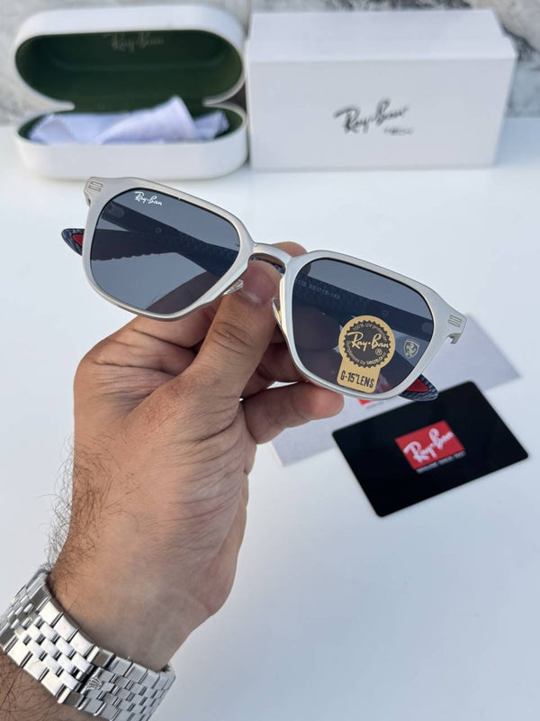 Rey ban 3511 silver black