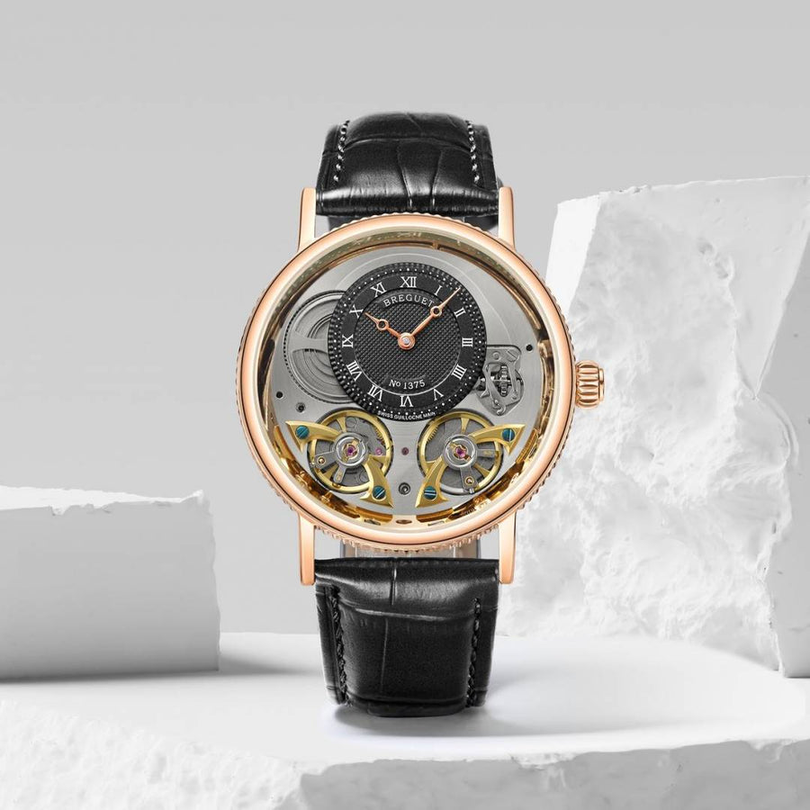 Bregut double engine black copper