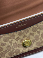 Coach Tabby 26 Highend Quality Tan-Brown-Mono With Original Box & DustCover With Branding inside the flap 11 Highend