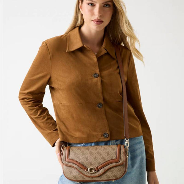 Guess DEA Logo Shoulder Bag With Original Box & DustCover