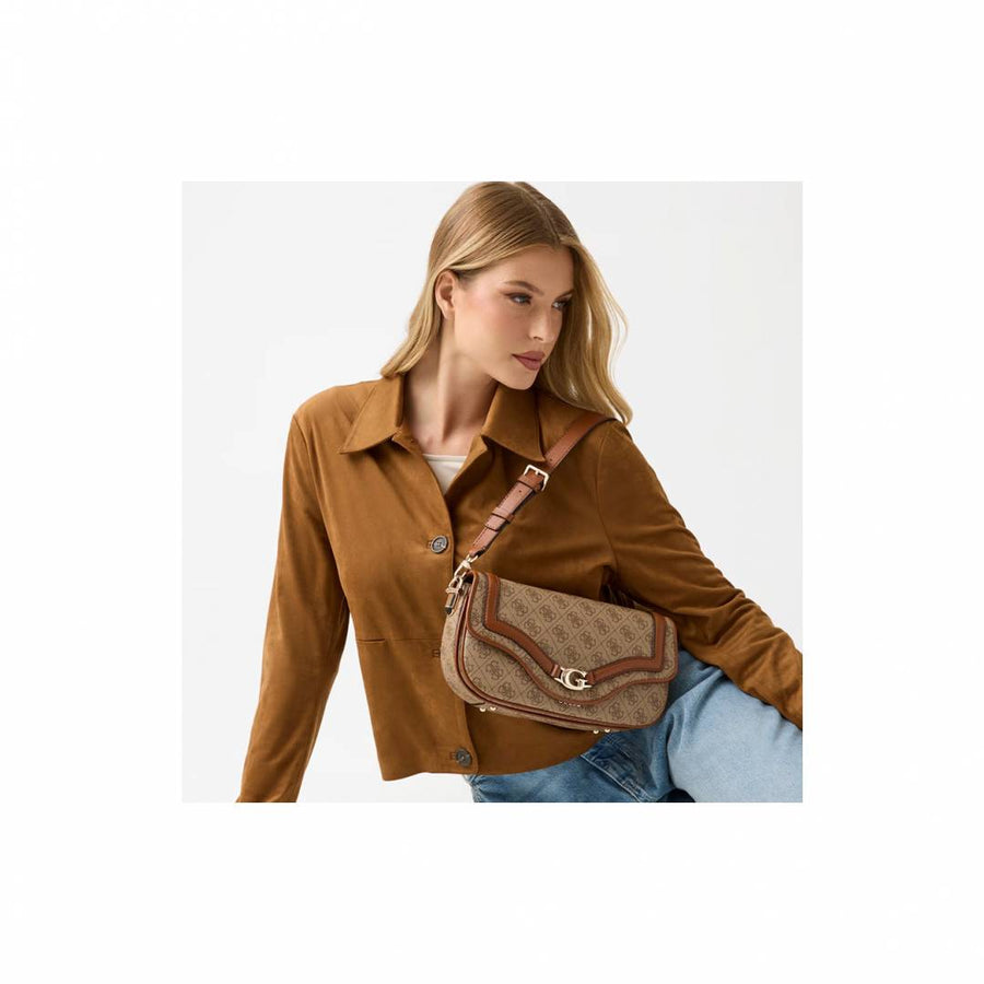 Guess DEA Logo Shoulder Bag With Original Box & DustCover