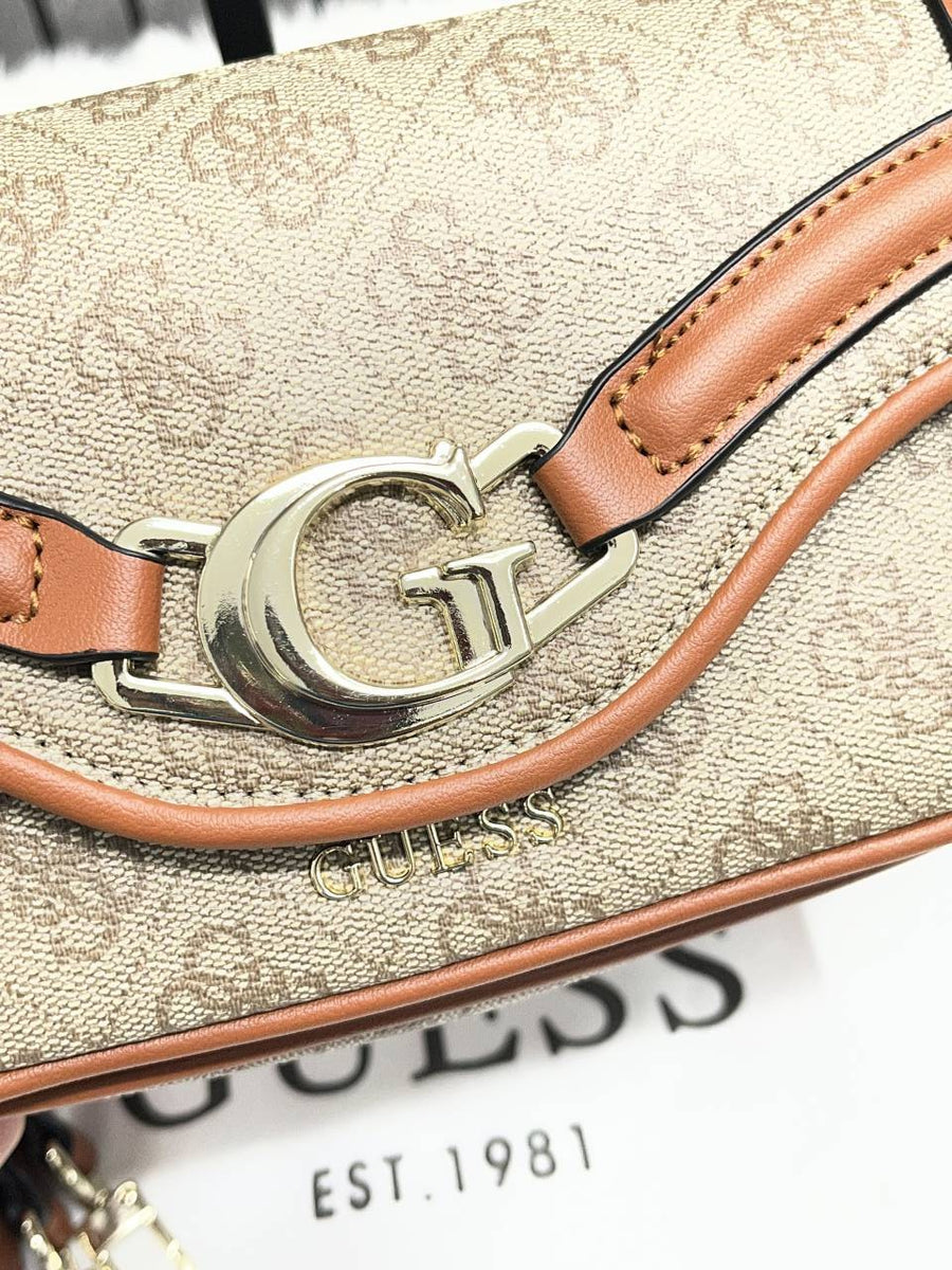 Guess DEA Logo Shoulder Bag With Original Box & DustCover