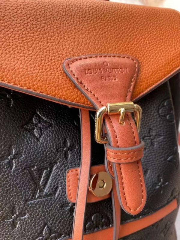 Louis Vuitton_LV Premium Unisex Backpack With Dust Bag (Black Brown - 584)