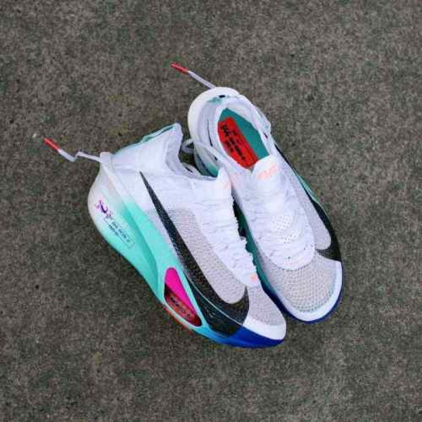 Nike Zoom Alphafly 3 WhiteHyper Turquoise Concord Black 2605