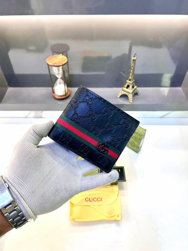 Gucci_ Black Premium Quality Wallet Fa 637