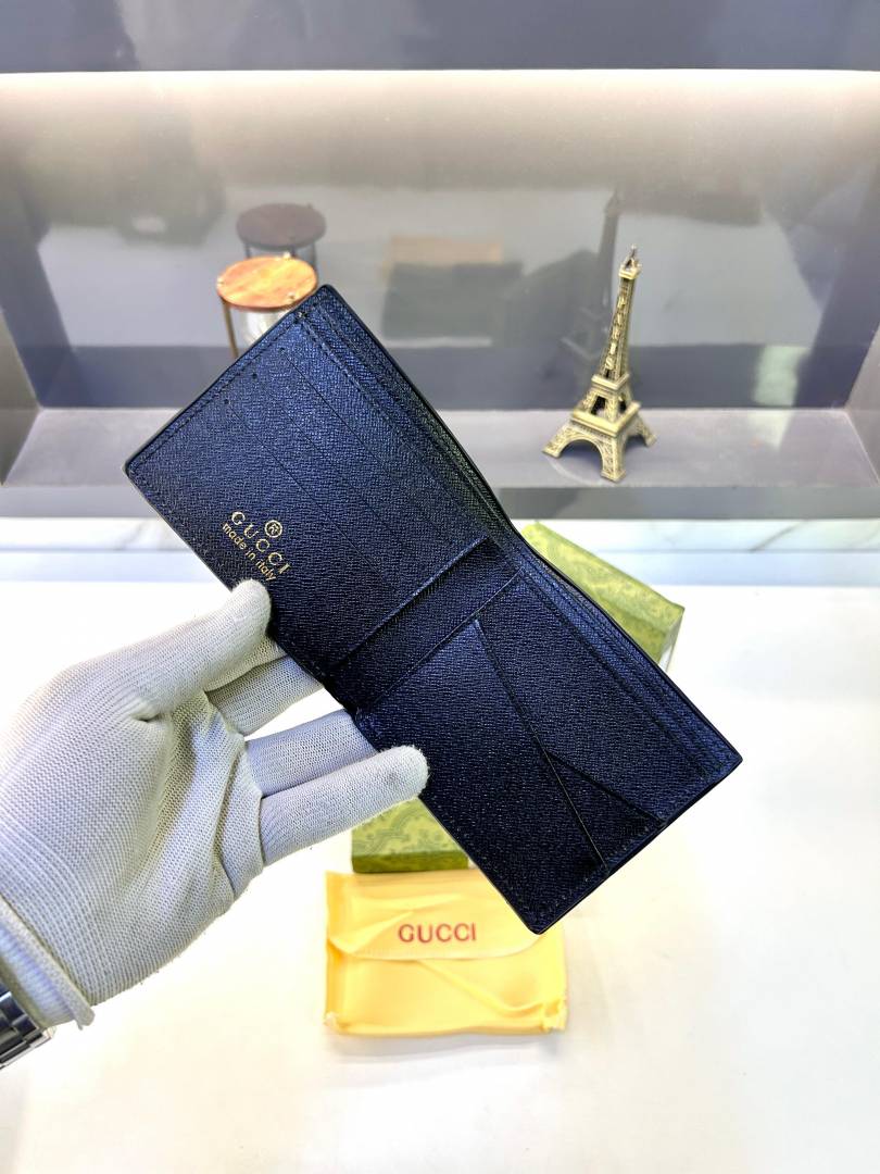 Gucci_ Black Premium Quality Wallet Fa 637