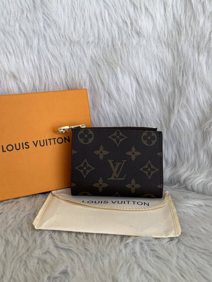 Louis Vuitton_Lisa_Inside-Brown_Flap_Wallet_With_OriginalBox_DustCover_Booklet_Highend