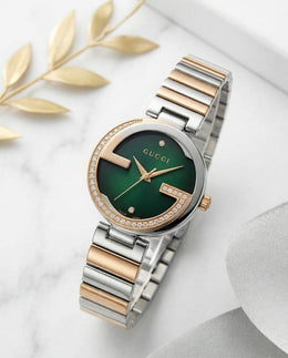 Gucci Interlocking G 2Ton Copper Green