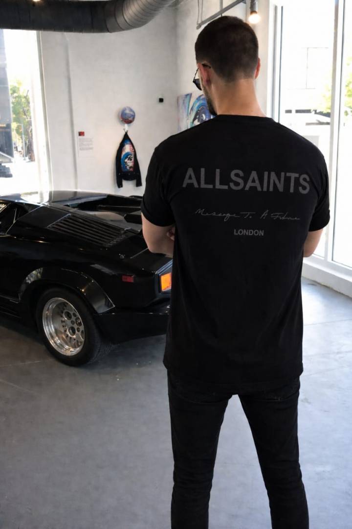 ALLSAINTS IMPORTED STORE ARTICLE T-SHIRT