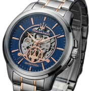 Maserati Successo Skeleton automatic 2 ton Copper-blue