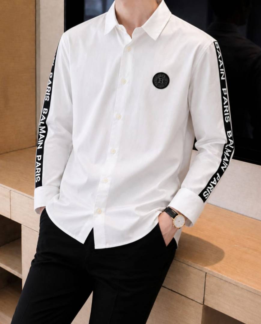 Balmain IMPORTED STORE ARTICLE SHIRT WHITE