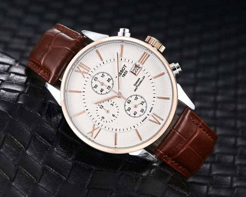 Tissot 1853 Chemin Brown-Copper-White