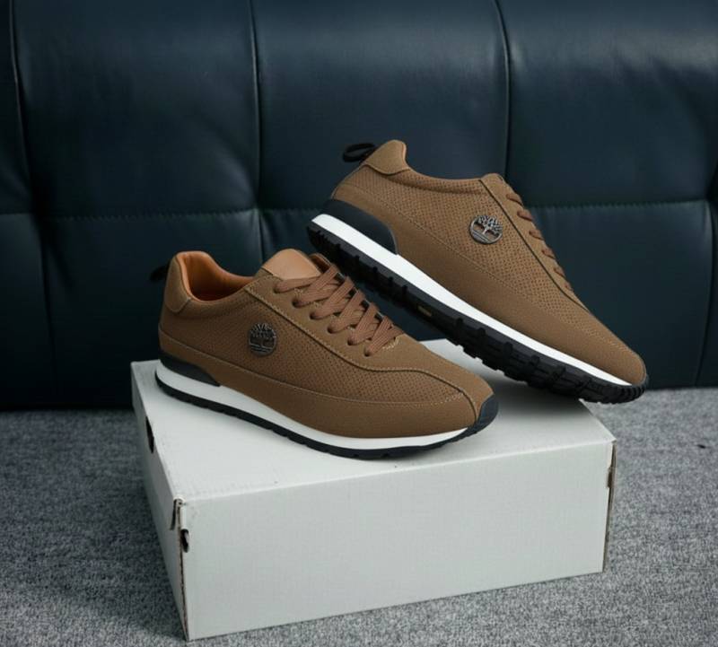 TIMBERLAND TAN BLACK WHITE IMP CASUAL 0033