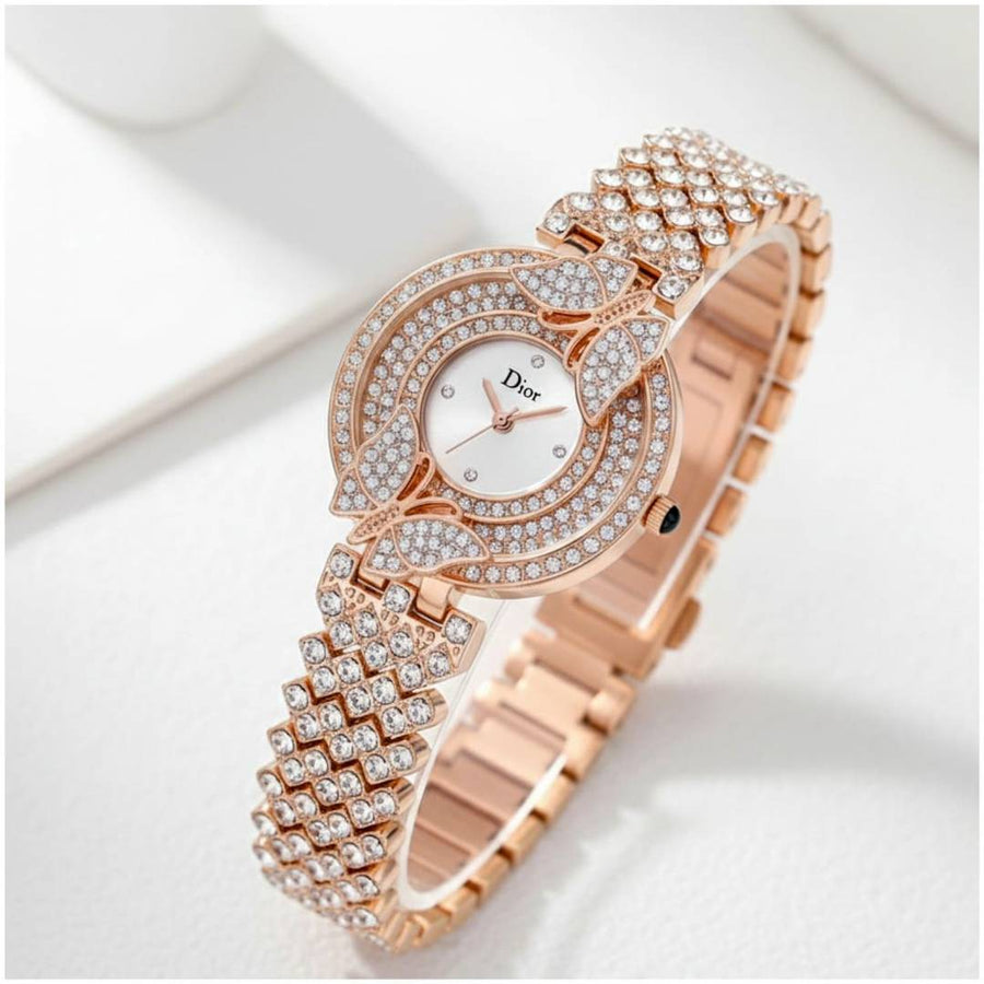 Dior Butterfly Copper-White