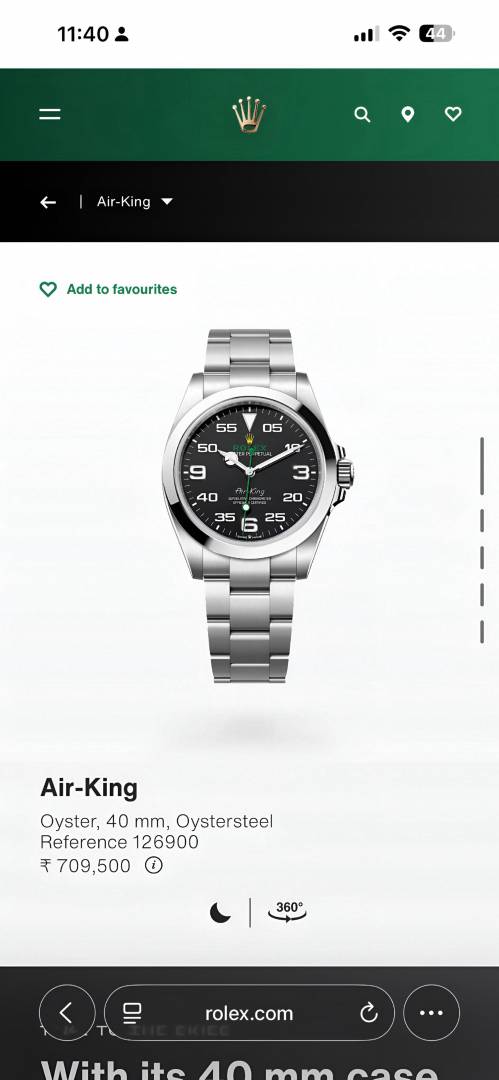 Rolex Oyster perpetual AIR KING