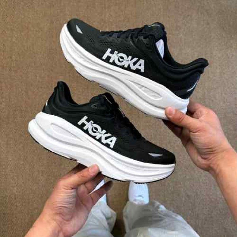 Hoka Bondi 9 Black White 2523
