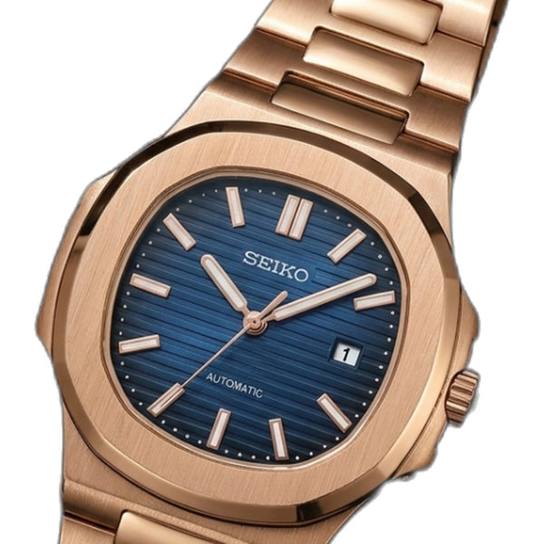Seiko Nautilus Mod copper blue