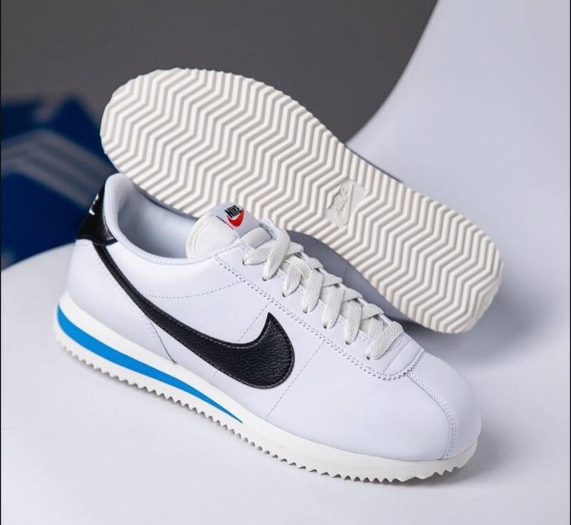 Cortez TXT White Blue