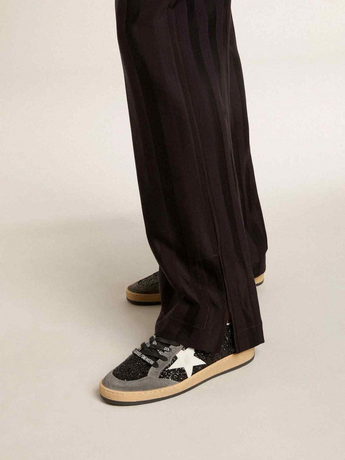 Golden Goose Ball Star glitter leather star sneakers 211 style idea