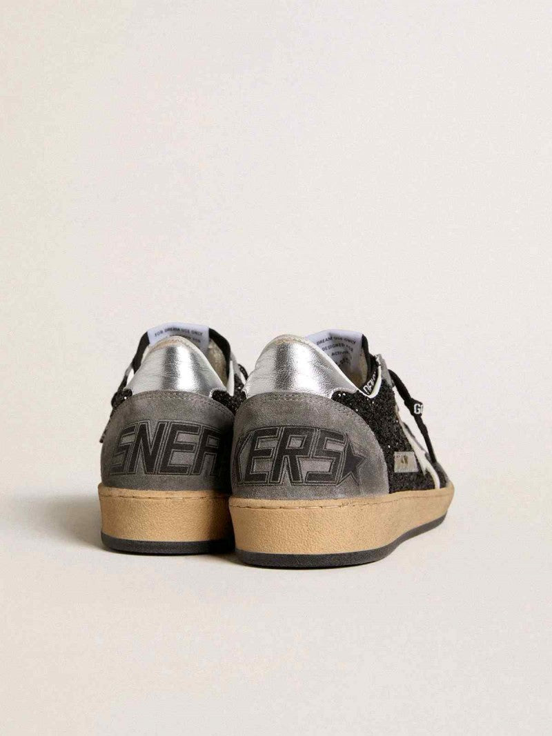 Golden Goose Ball Star glitter leather star sneakers 211