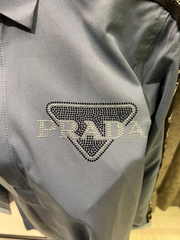 Prada IMPORTED STORE ARTICLE DIAMOND SHIRT