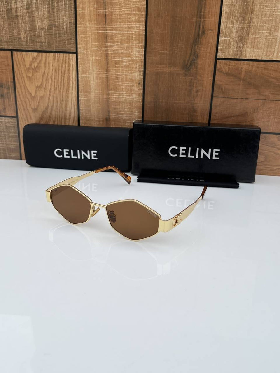 Celine 1003 gold brown