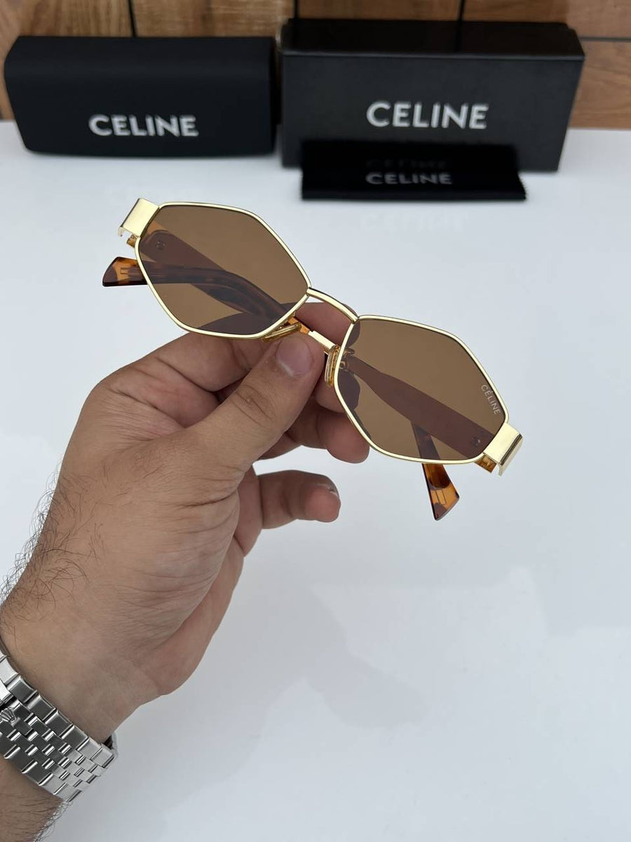 Celine 1003 gold brown