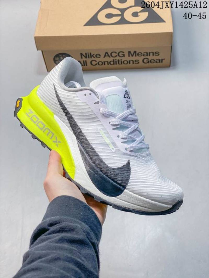 ACG Ultrafly Trail White Green running shoes