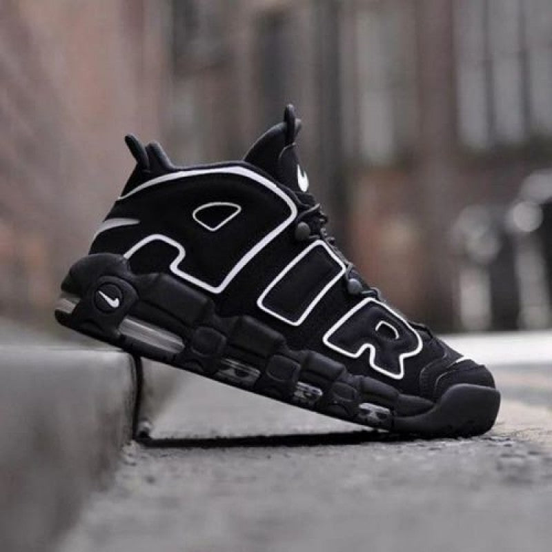 Nike Air More Uptempo Black White